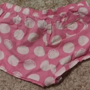 Aeropostale small pink polka dot shorts